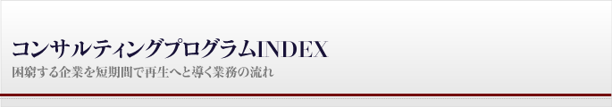 企業再生プログラム